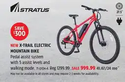 Canadian Tire STRATUS X-TRAIL ELECTRIC MOUNTAIN BIKE offer