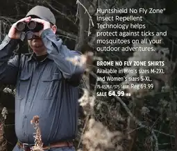 Canadian Tire BROME NO FLY ZONE SHIRTS offer