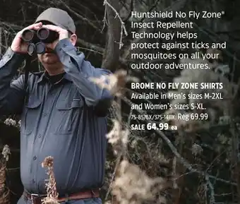 Canadian Tire BROME NO FLY ZONE SHIRTS offer