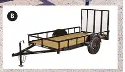 Canadian Tire 5´ X 10´ UTILITY TRAILER WITH GATE offer