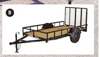 Canadian Tire 5´ X 10´ UTILITY TRAILER WITH GATE offer