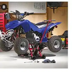 Canadian Tire MotoMaster COMPLETE LIFT MOTORCYCLE/ATV JACK, 1500-LBS offer