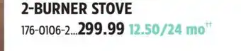 Canadian Tire 2-BURNER STOVE offer
