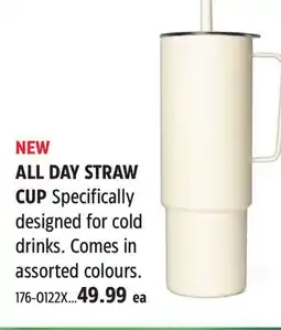 Canadian Tire ALL DAY STRAW CUP offer
