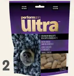 Petvalu Performatrin Ultra Oven Baked Duck & Blueberry Small Dog Treats offer