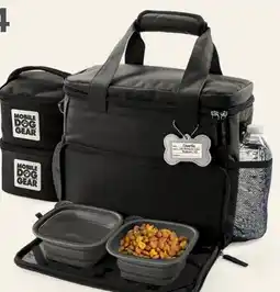 Petvalu Mobile Dog Gear Week Away Black Travel Bag offer