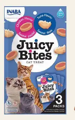Petvalu Inaba CIAO Juicy Bites Tuna & Chicken Flavour Cat Treats offer