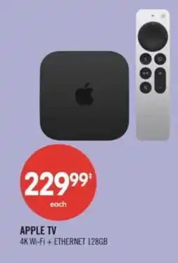 Shoppers Drug Mart APPLE TV 4K Wi-Fi + ETHERNET 128GB offer