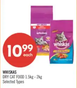 Shoppers Drug Mart WHISKAS DRY CAT FOOD offer
