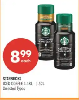 Shoppers Drug Mart STARBUCKS ICED COFFEE 1.18L - 1.42L offer