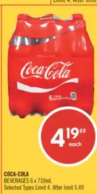 Shoppers Drug Mart COCA-COLA BEVERAGES offer