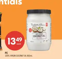 Shoppers Drug Mart PC 100% VIRGIN COCONUT OIL offer