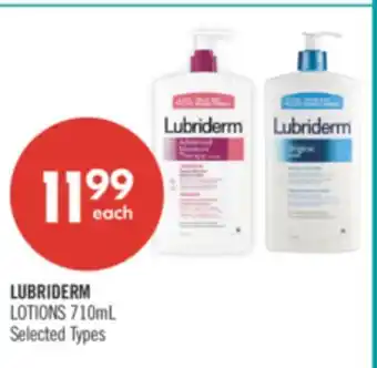Shoppers Drug Mart LUBRIDERM LOTIONS offer