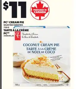 Independent City Market TARTE À LA CRÈME PC, 730 G offer