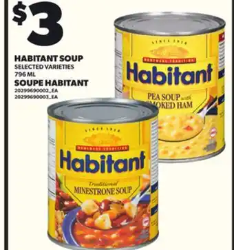 Independent City Market SOUPE HABITANT, 796 ML offer