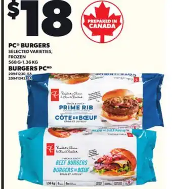 Independent City Market BURGERS PC, 568 G - 1.36 KG offer