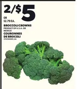 Independent City Market COURONNES DE BROCOLI offer