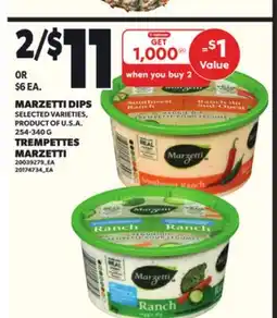 Independent City Market TREMPETTES MARZETTI, 254-340 G offer