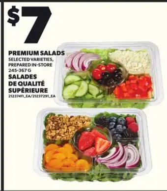 Independent City Market SALADES DE QUALITÉ SUPÉRIEURE, 245-367 G offer