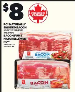 Independent City Market BACON FUMÉ NATURELLEMENT PC, 375/500 G offer