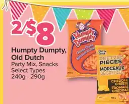 PharmaChoice Humpty Dumpty, Old Dutch Party Mix, Snacks offer