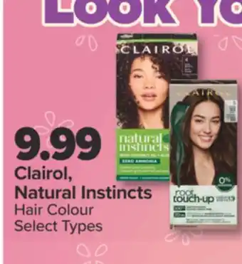 PharmaChoice Clairol, Natural Instincts Hair Colour offer