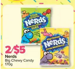 PharmaChoice Nerds Big Chewy Candy offer
