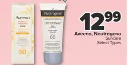 PharmaChoice Aveeno, Neutrogena Suncare offer
