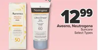 PharmaChoice Aveeno, Neutrogena Suncare offer
