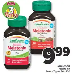 PharmaChoice Jamieson Melatonin offer