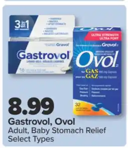 PharmaChoice Gastrovol, Ovol Adult, Baby Stomach Relief offer