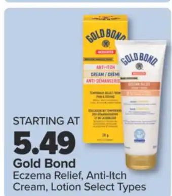 PharmaChoice Gold Bond Eczema Relief, Anti-Itch Cream, Lotion offer