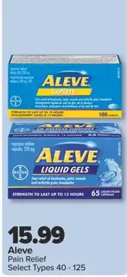 PharmaChoice Aleve Pain Relief offer