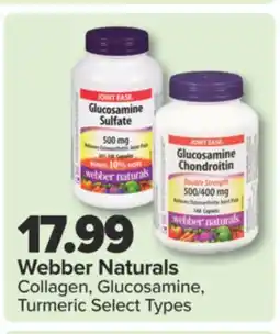 PharmaChoice Webber Naturals Collagen, Glucosamine, Turmeric offer