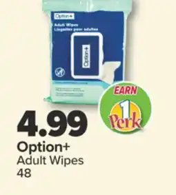 PharmaChoice Option+ Adult Wipes offer