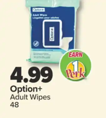 PharmaChoice Option+ Adult Wipes offer