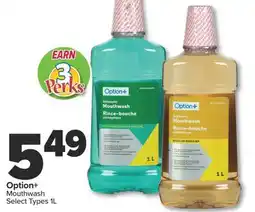 PharmaChoice Option + Mouthwash offer