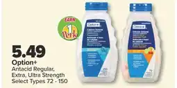 PharmaChoice Option+ Regular, Extra, Ultra Strength offer