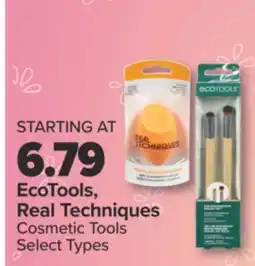 PharmaChoice EcoTools, Real Techniques Cosmetic Tools offer