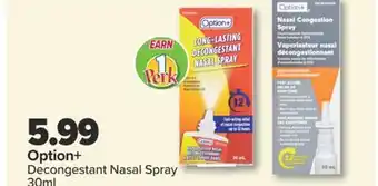 PharmaChoice Option+ Nasal Spray offer