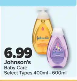 PharmaChoice Johnson's Baby Care offer