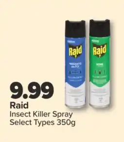 PharmaChoice Raid Insect Killer Spray offer