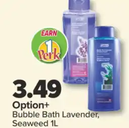 PharmaChoice Option+ Bubble Bath Lavender, Seaweed offer