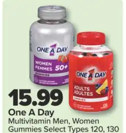 PharmaChoice One A Day Multivitamin Men, Women Gummies offer