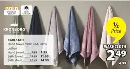 JYSK KARLSTAD WASHCLOTH offer