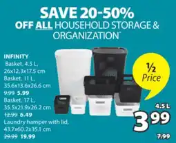 JYSK INFINITY Basket offer