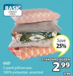 JYSK GIZI 2-pack pillowcase offer