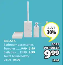 JYSK BILLSTA SOAP DISPENSER offer
