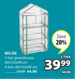 JYSK BELIZE 3-tier greenhouse offer