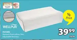 JYSK HUSNES Memory foam pillow offer